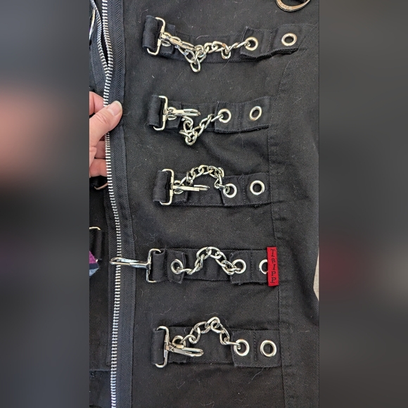 Vintage Tripp NYC Man XS jacket Gothic Hardware - Picture 4 of 13